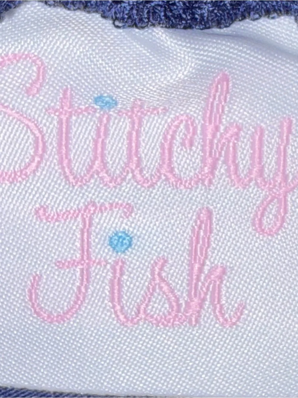 Stitchy Fish Berkeley  long sleeve navy diaper set sz 12 months NWT